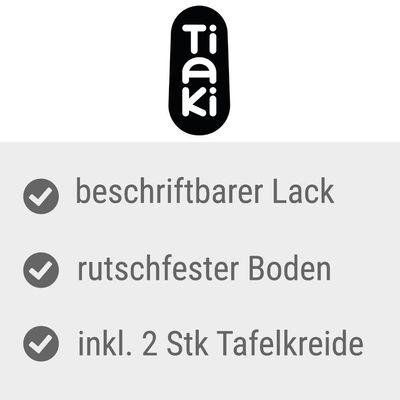 TIAKI Beschriftbarer Napf Chalkie Talkie