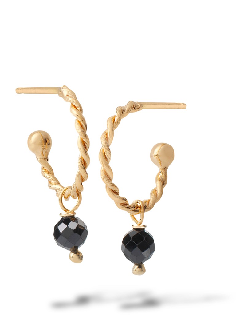 Casa Jewelry Riva gold-plated stud earrings