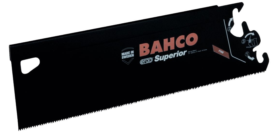 Bahco EX-14-TEN-C Superior™ geringssågblad, för BHS-handtag, för plast, laminat, trä och mjuka metaller, 45271 TPI, 14