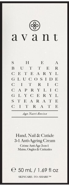 Avant Age Nutri-Revive Hand Nail & Cuticle Anti-Ageing Cream Handcreme