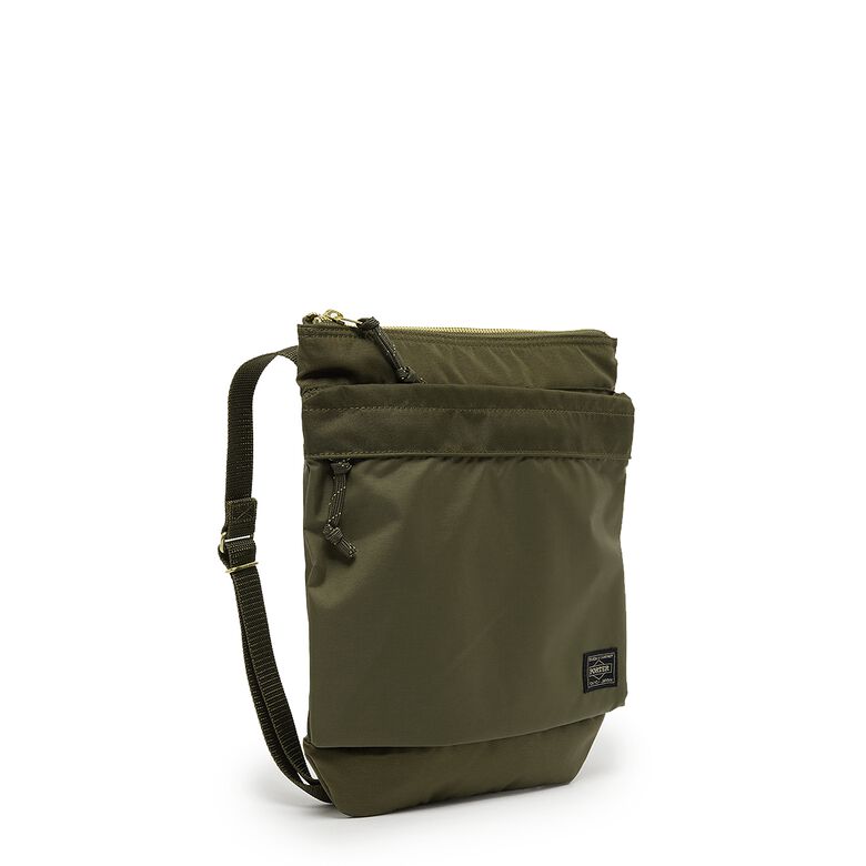 Porter-Yoshida Kaban Force Shoulder Bag olive drab