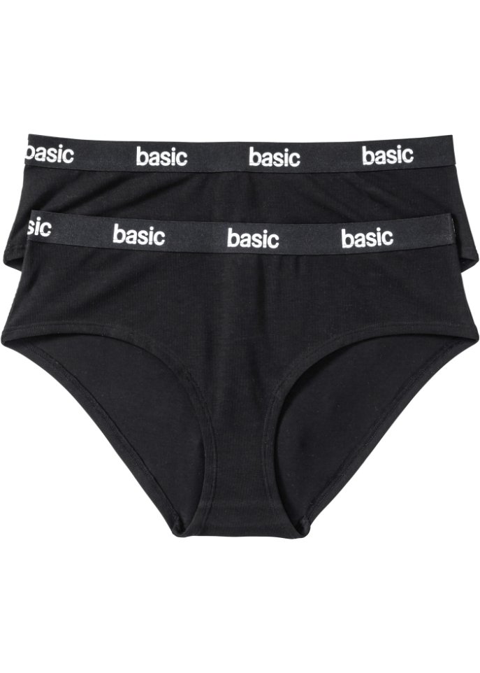 Panty mit Bio-Baumwolle (2er Pack)