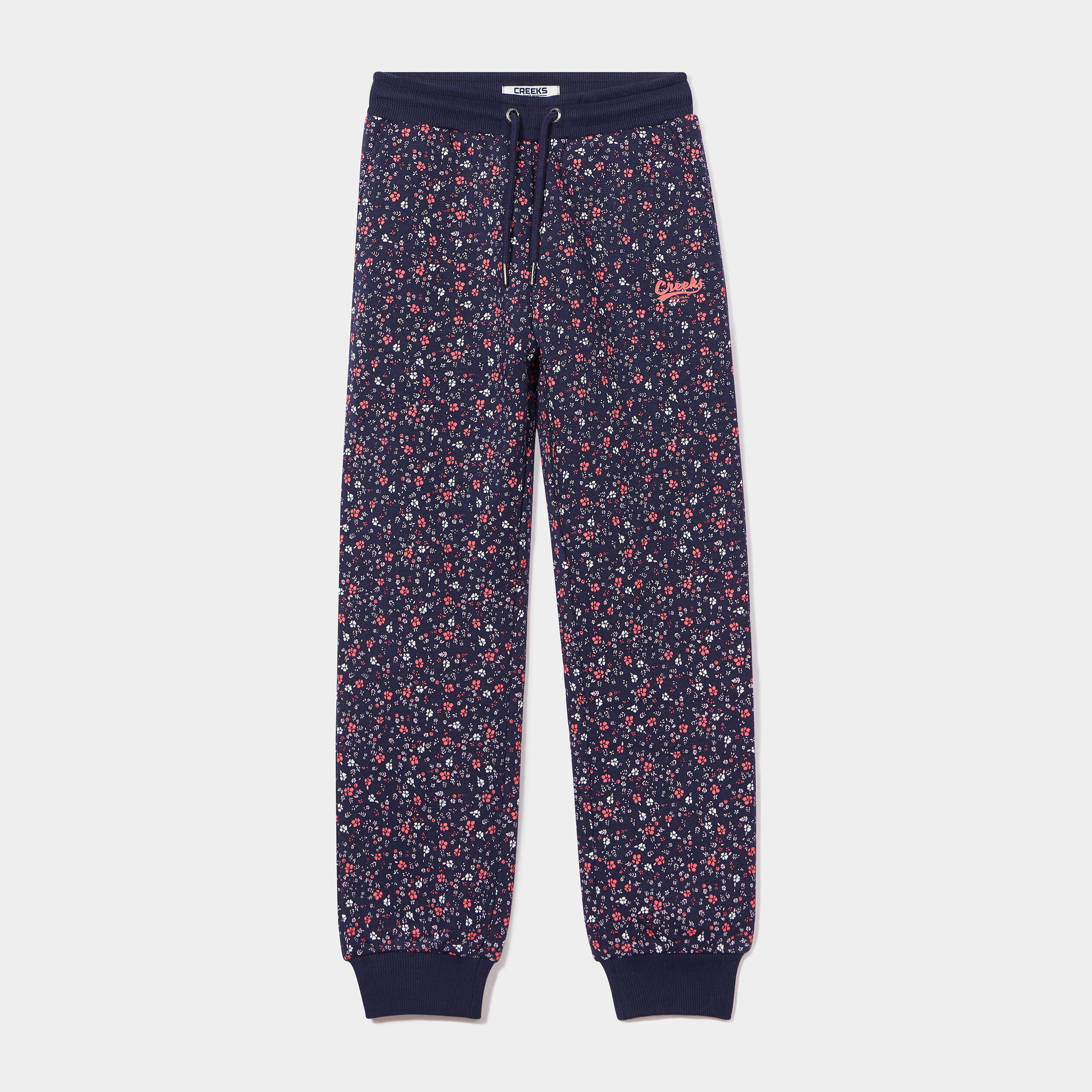 Pantalon de jogging Creeks bleu marine fille | La Halle