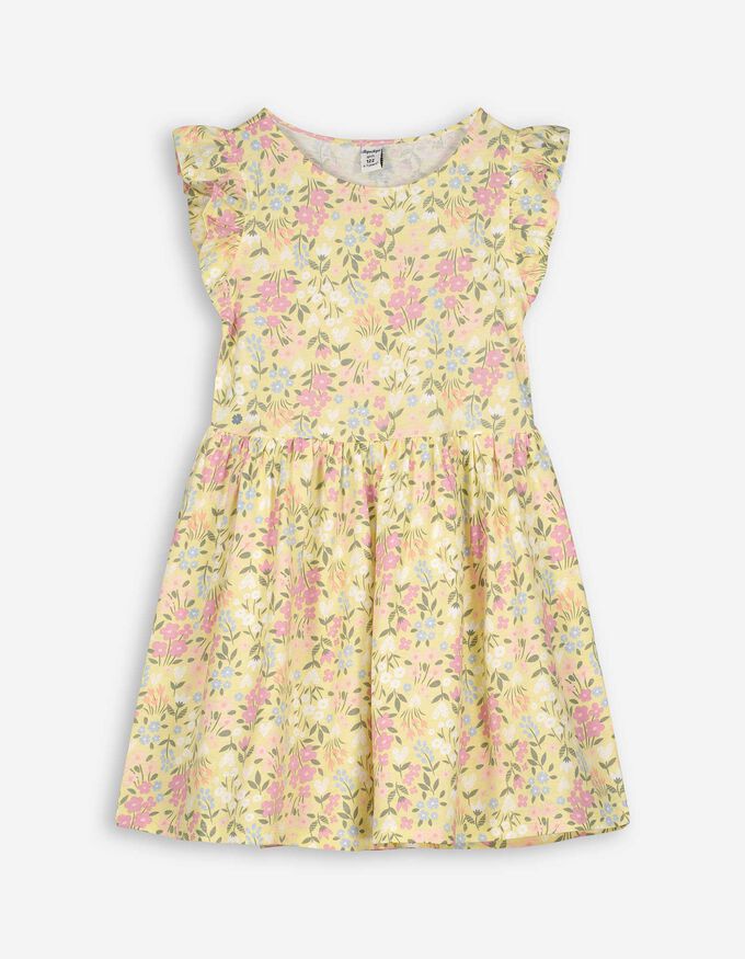Kleid - Ärmel mit Volants