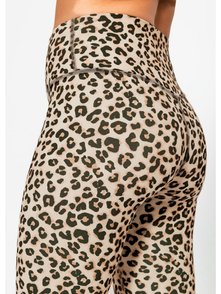 SASSYCLASSY High Waist Sportleggins in Beige günstig kaufen