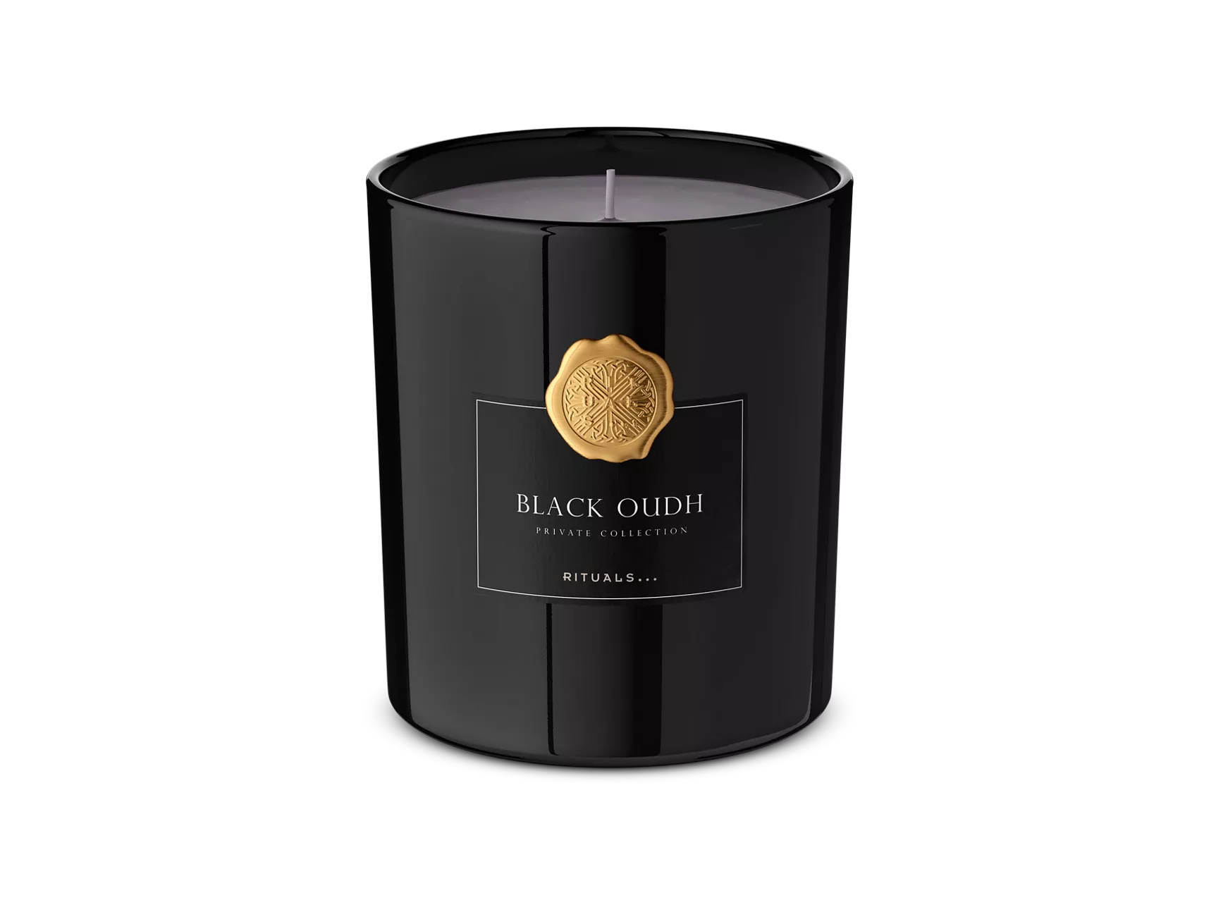 Bougie parfumée au oud noir