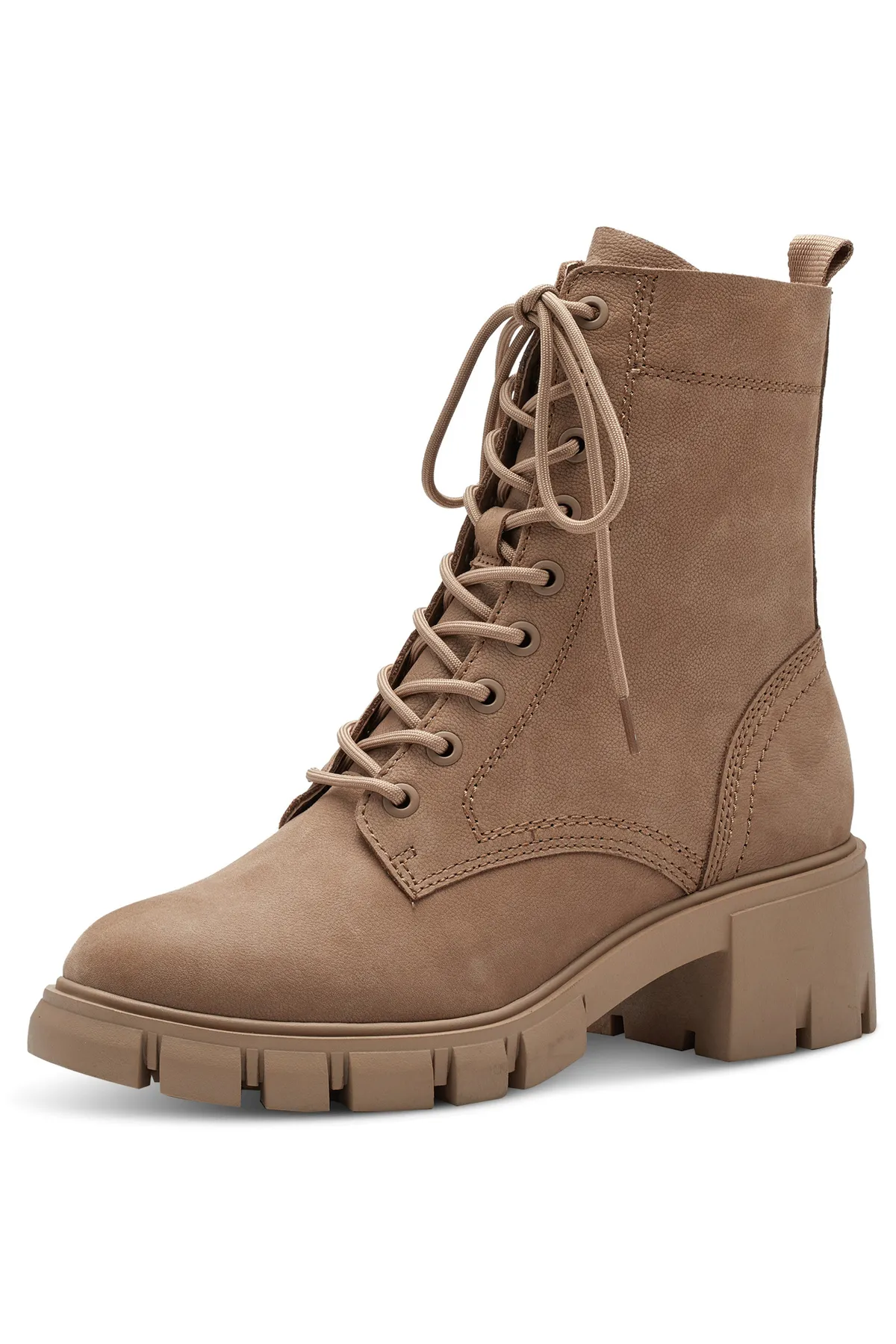 Tamaris  Stiefelette - Braun - Blockabsatz