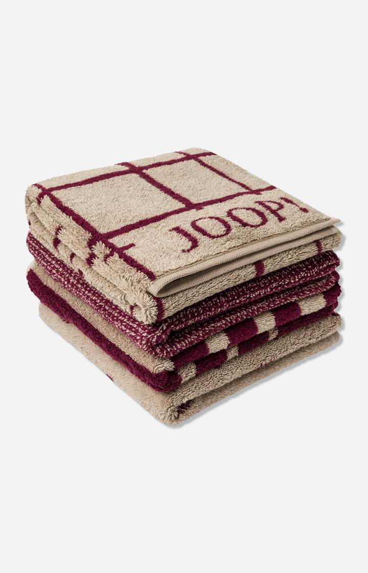 Gästetuch JOOP! FADED CORNFLOWER in Rouge, 30 x 50 cm - im JOOP!