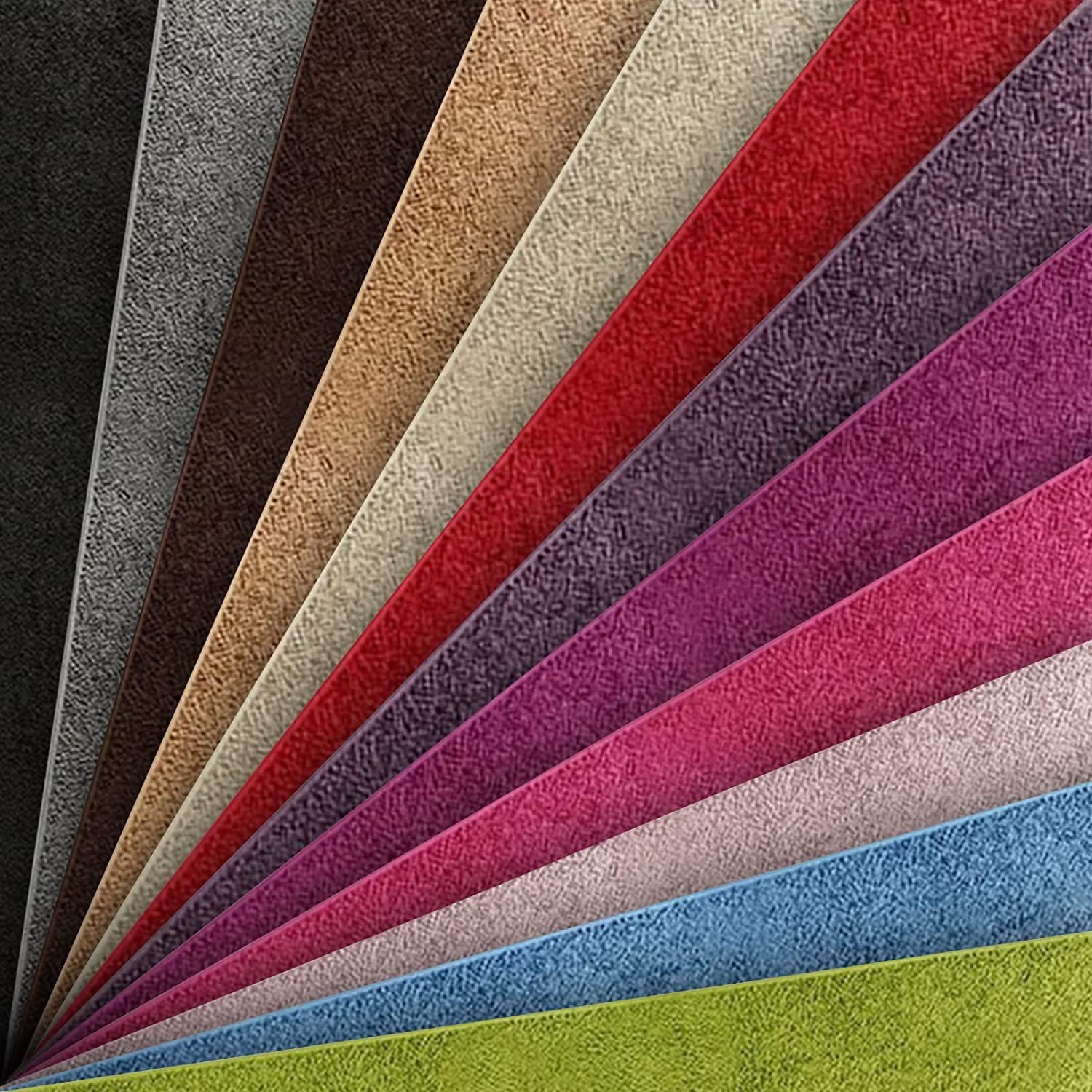 Hochflor-Bettumrandung Barcelona, 13 Farben & 3 Größen, Teppichläufer, ideal im Schlafzimmer Floordirekt, Höhe 22 mm, (3-tlg), Shaggy