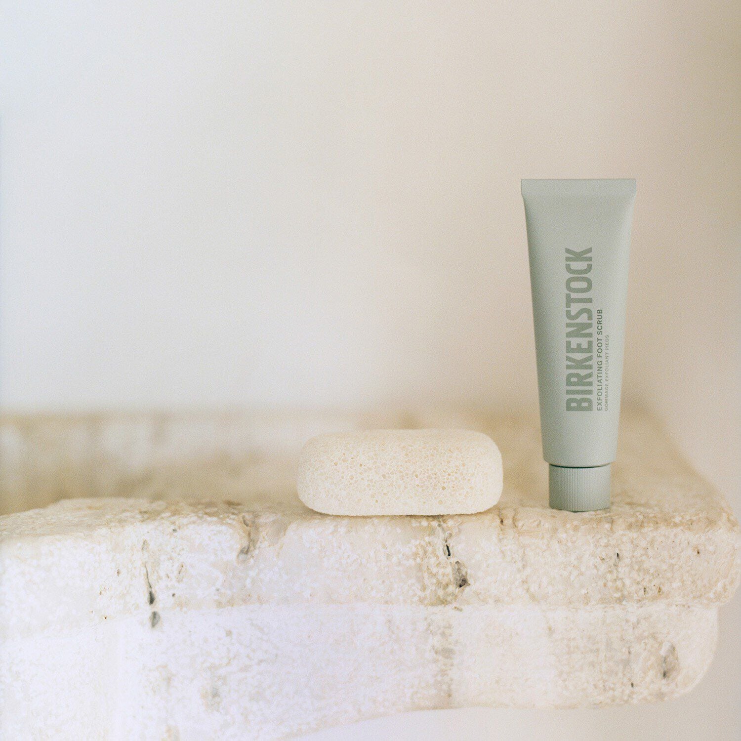 Exfoliërende voetscrub