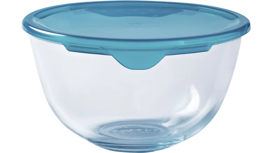 PYREX Rührschüssel aus Glas mit Deckel 1l
