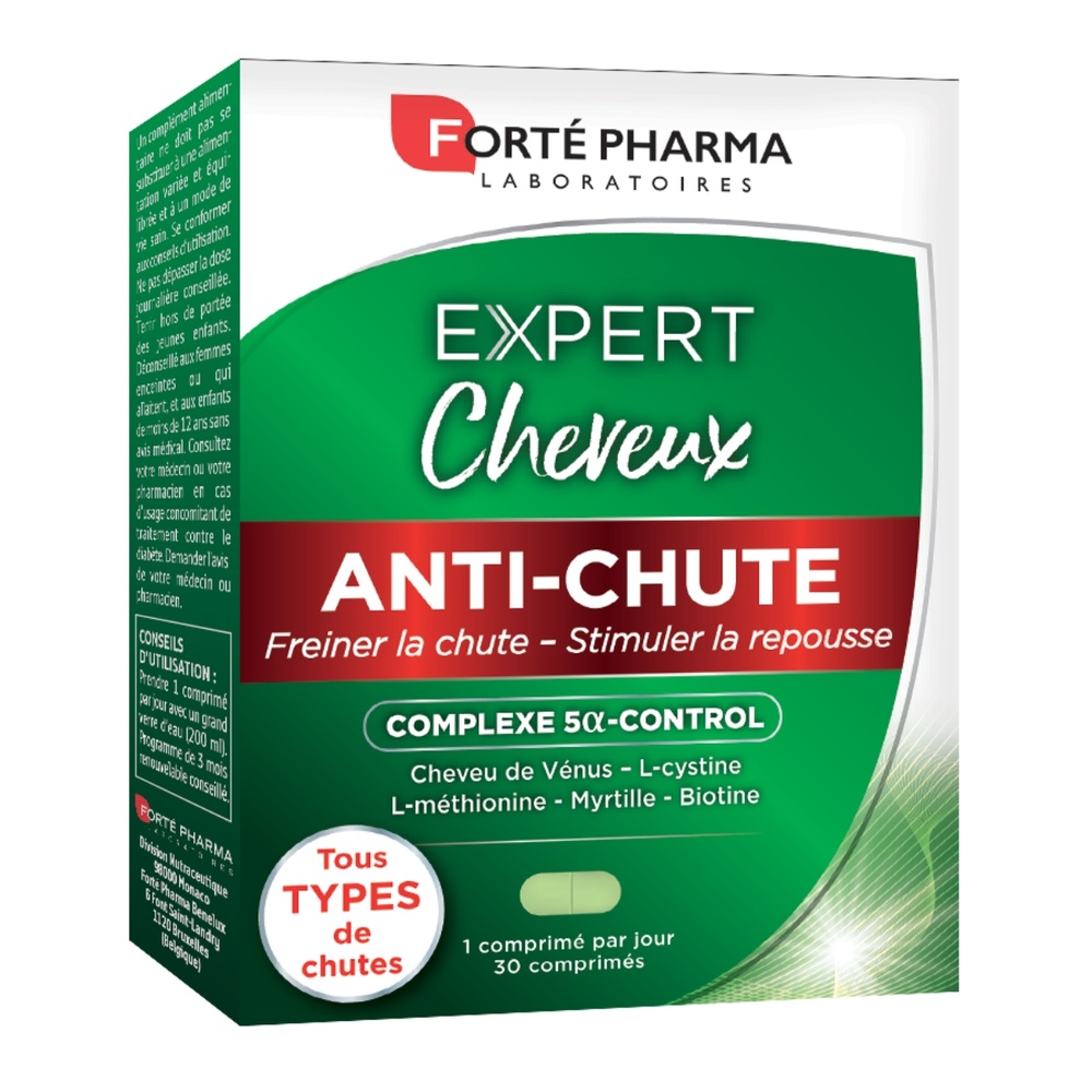 FORTE PHARMA Expert Anti-Chute 1mois Complément Alimentaire Cheveux