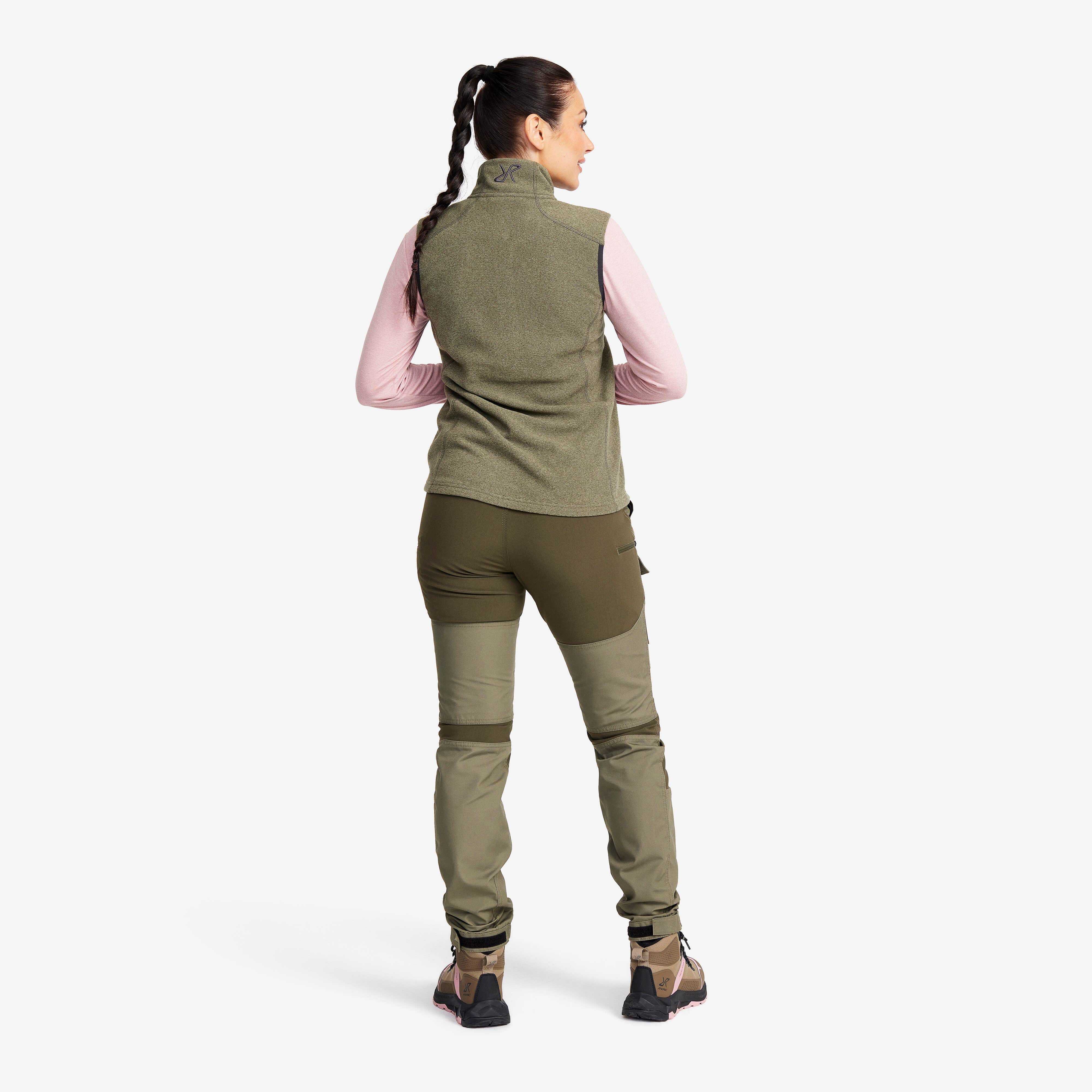Essential Fleece Vest Femme Grape Leaf