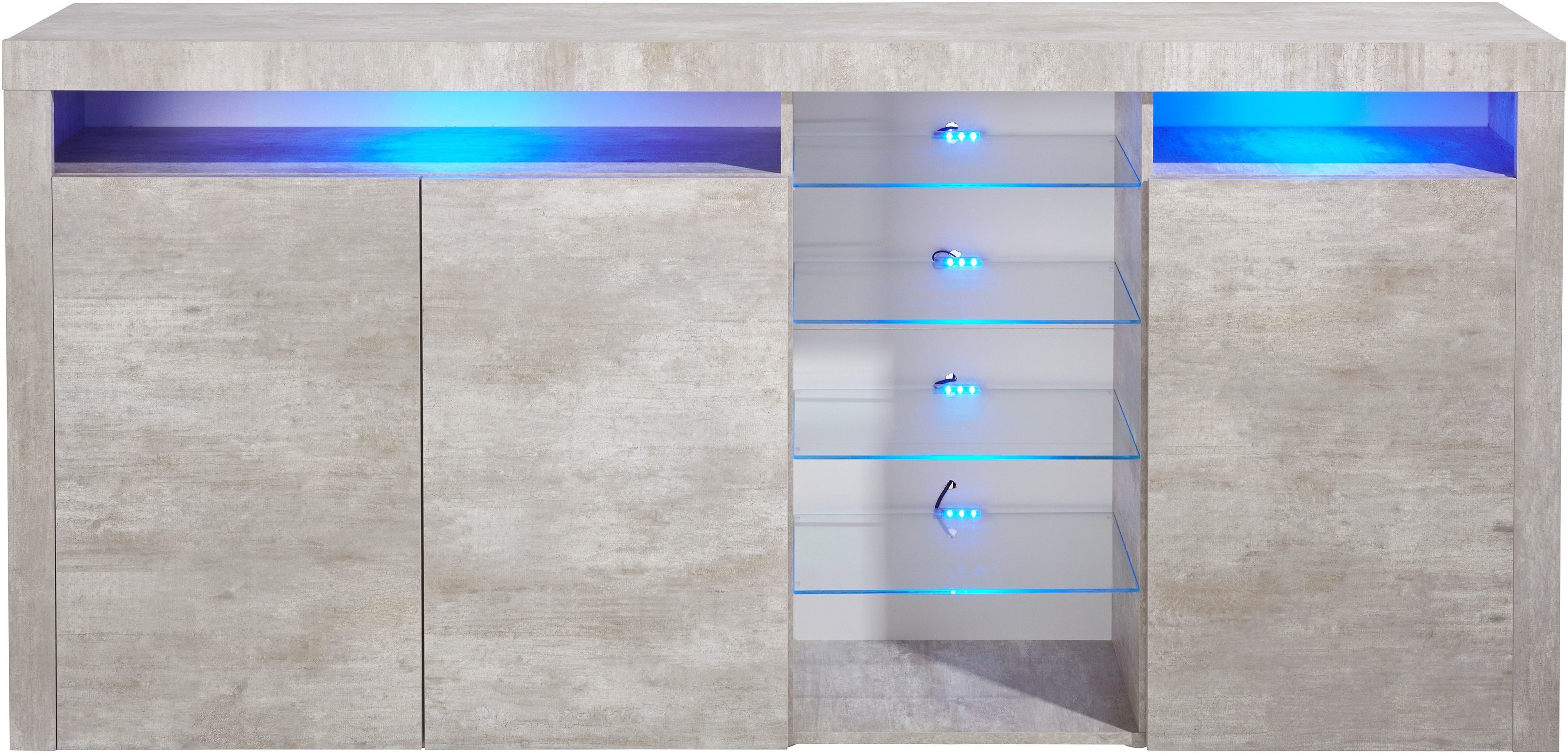 borchardt Möbel Highboard Santa Fe, Breite 200 cm