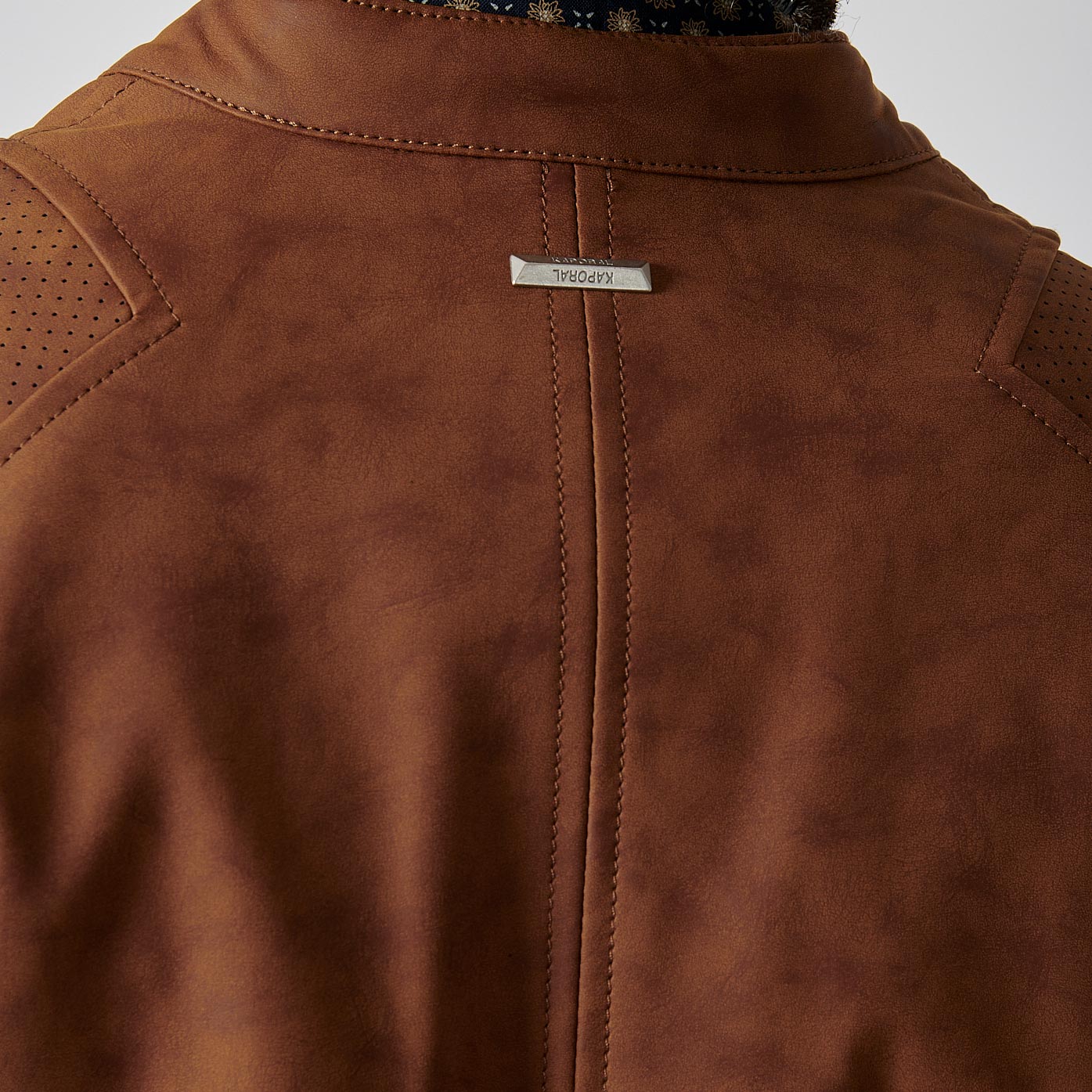MIRAK  Blouson camel homme