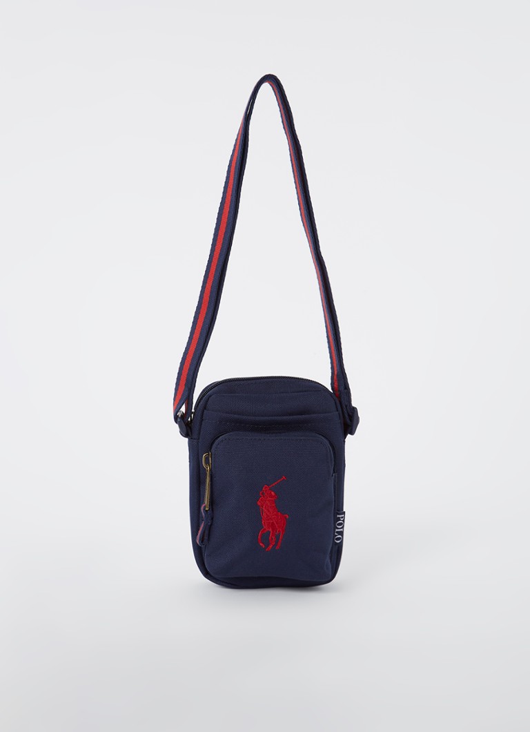Bolsa transversal Ralph Lauren com logotipo