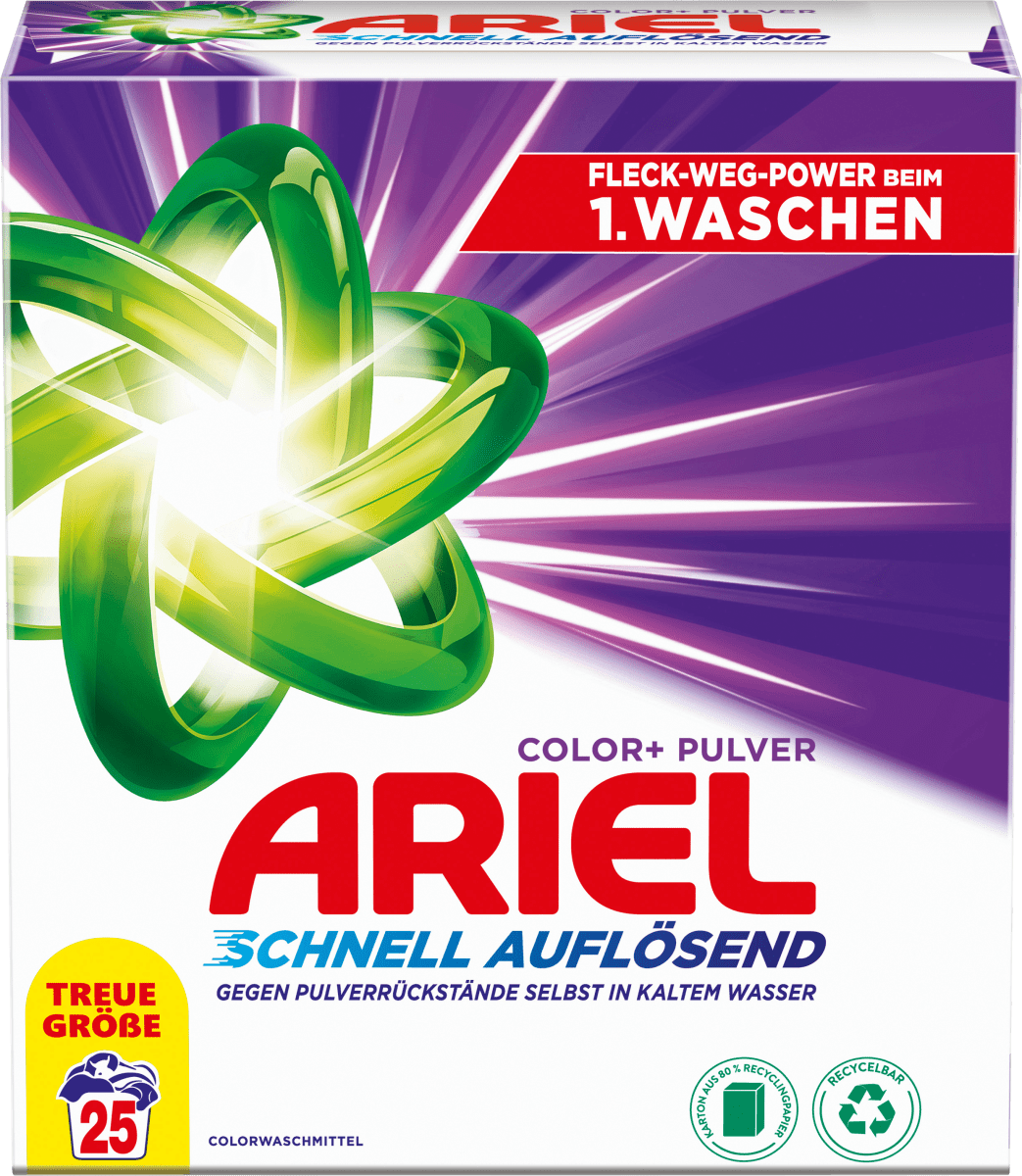 Colorwaschmittel Pulver, 25 Wl