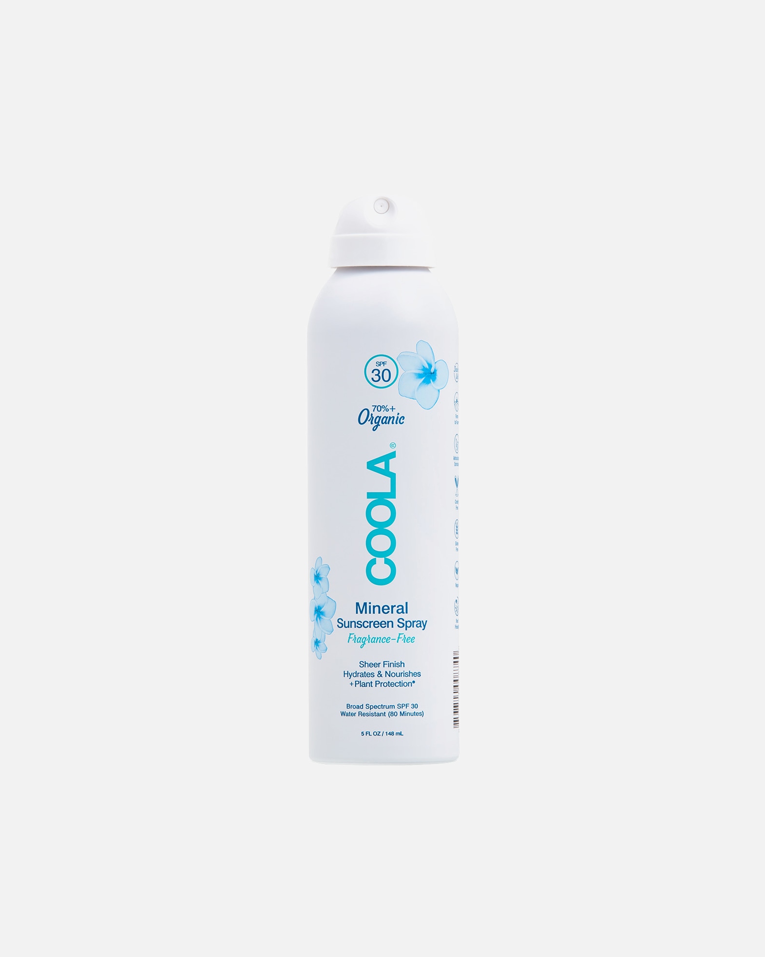 Coola mineralni sprej za tijelo SPF 30 bez mirisa