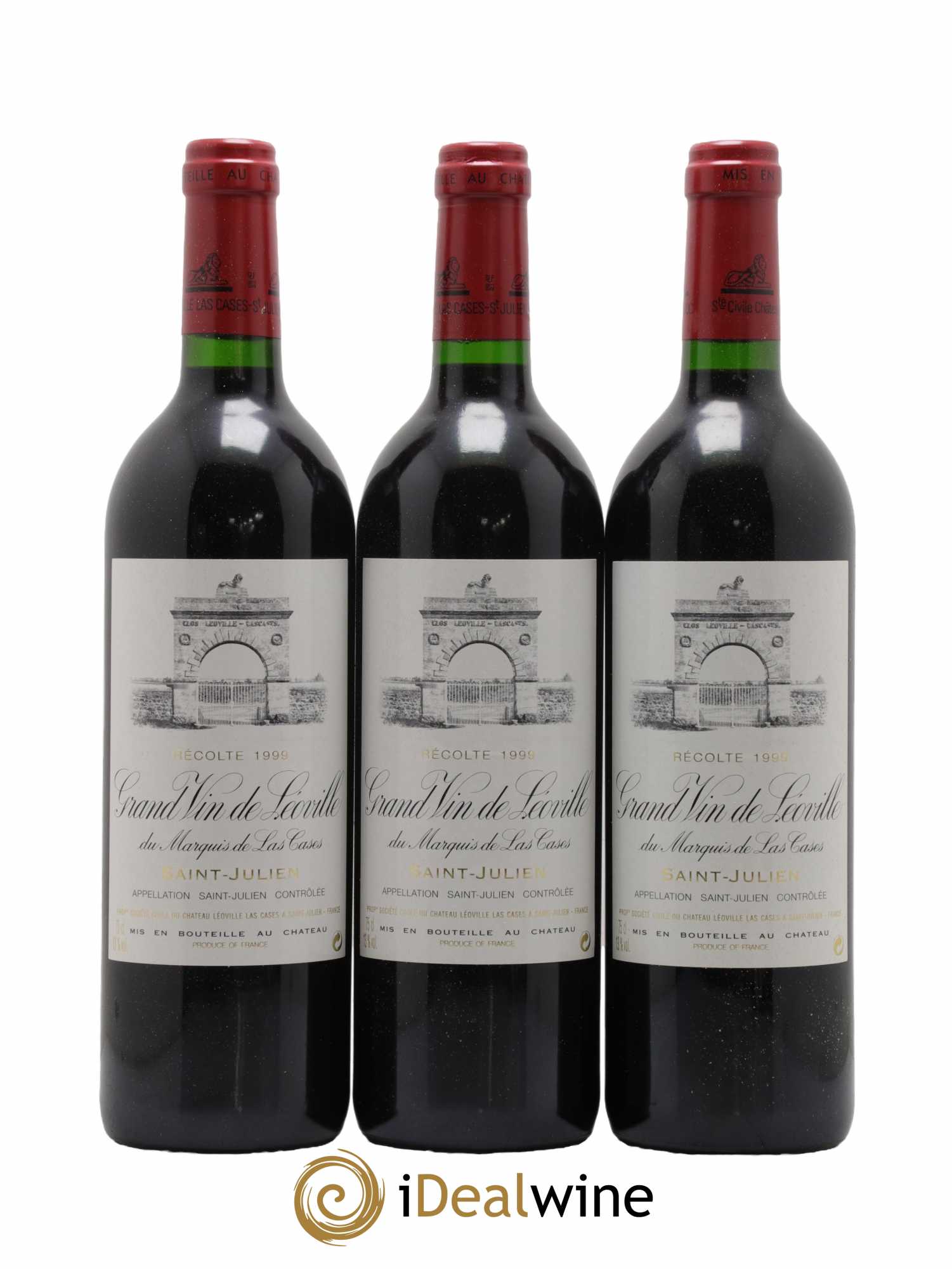 Château Léoville Las Cases 2ème Grand Cru Classé  1999 - Lot de 12 Bouteilles