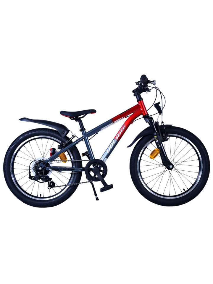 Volare Kinderfahrrad XC Race 20 Zoll Kinderrad in Rot/Grau Fahrrad 6 Jahre günstig kaufen onesize