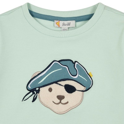 T-Shirt kurzarm, hellgrün für Jungs