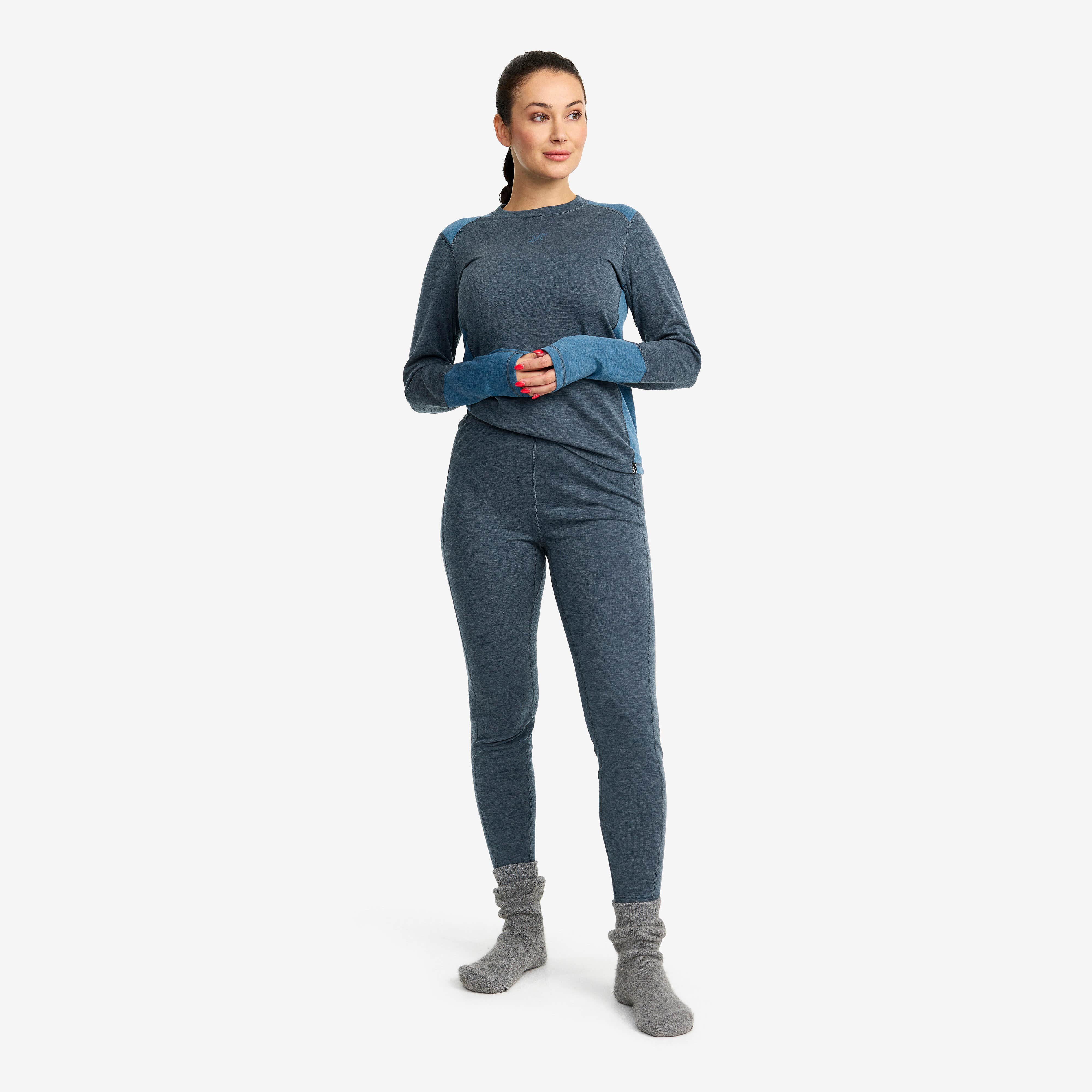 North Merino Top Femme Moonlit Ocean/Stellar