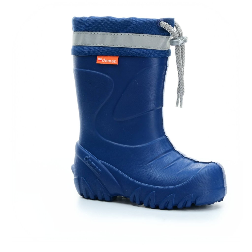 Demar Mammut Blau mit Wollfutter Gummistiefel