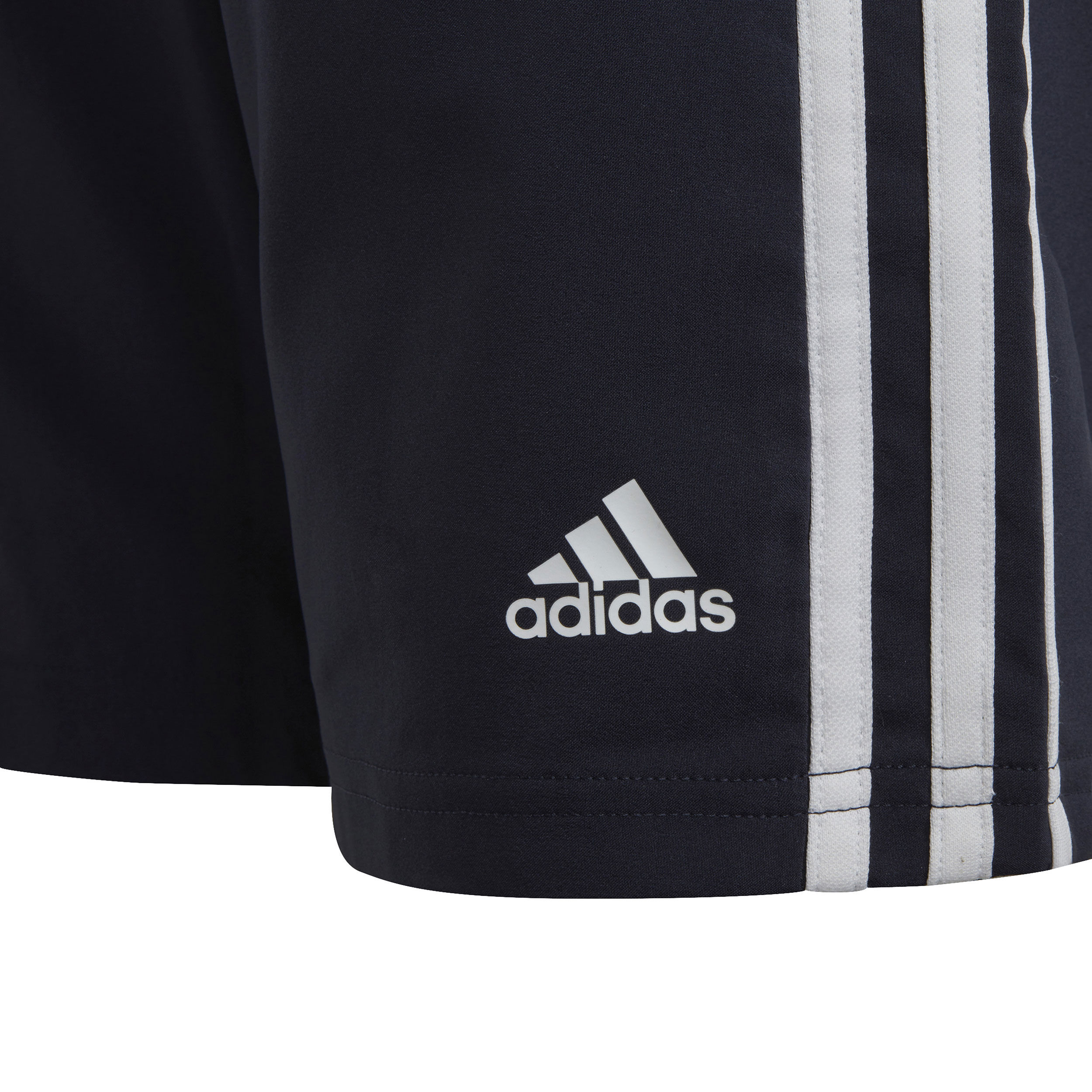 3-Stripes Woven Shorts Jungen - Dunkelblau, Weiß