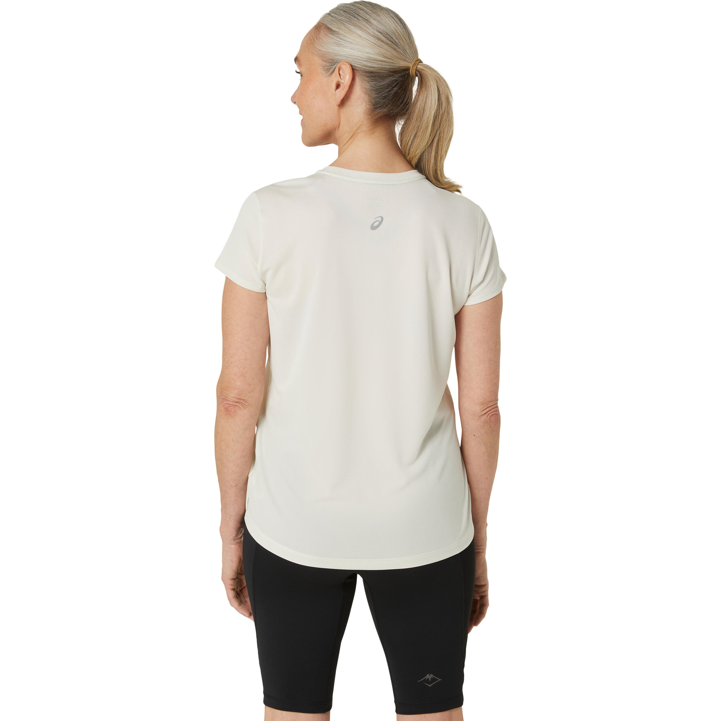 Fujitrail Logo Laufshirt Damen - Creme