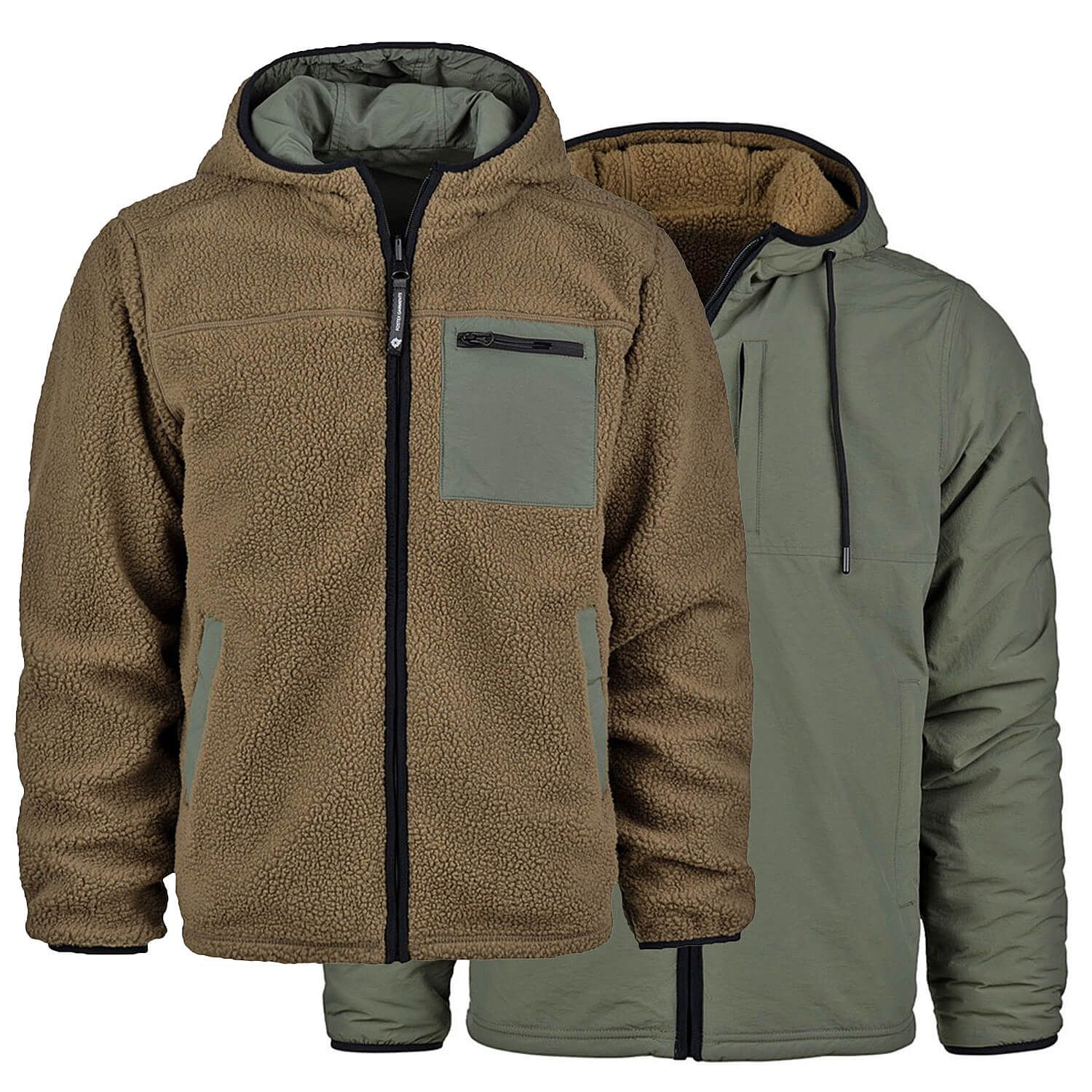 Sherpa-Softshell Wendejacke