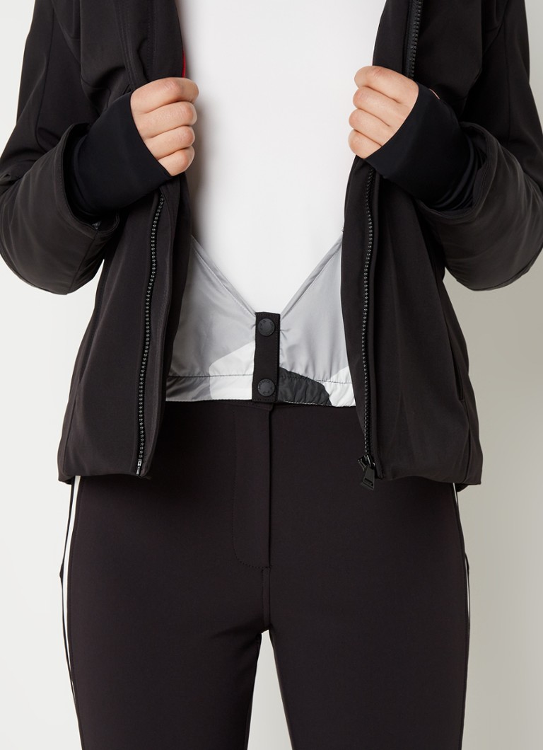 Jachetă de schi softshell Airforce Pocono Mountain cu glugă detașabilă.