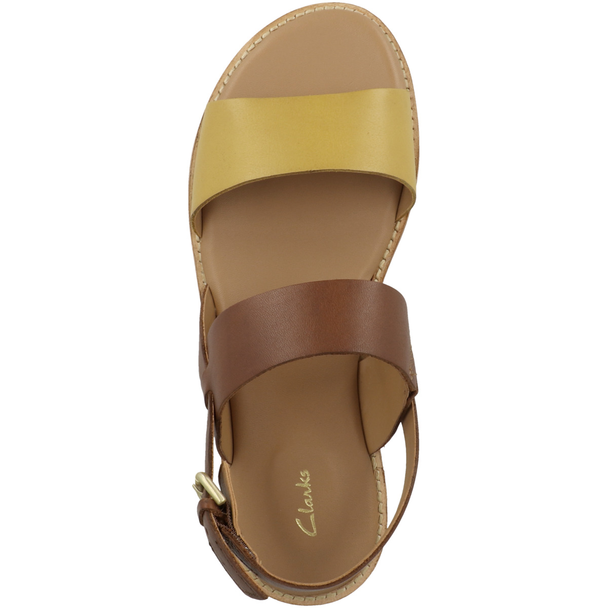 Clarks Karsea Strap Sandale braun