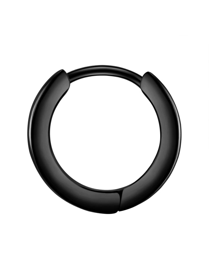 True Rebels Creole Edelstahl schwarz in schwarz günstig kaufen 1 cm