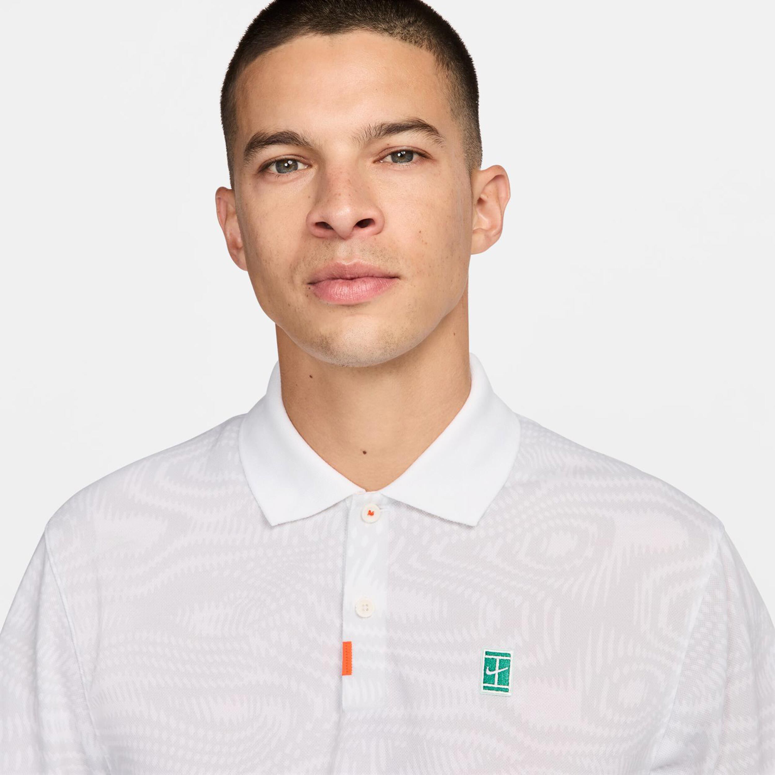 Dri-Fit Heritage Polo Herren - Weiß
