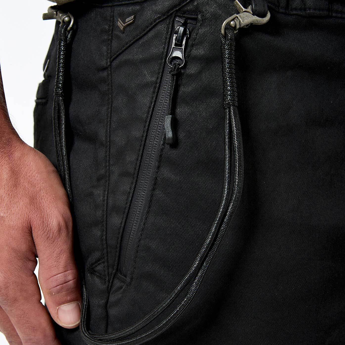 RANDY  Pantalon jogger enduit Homme