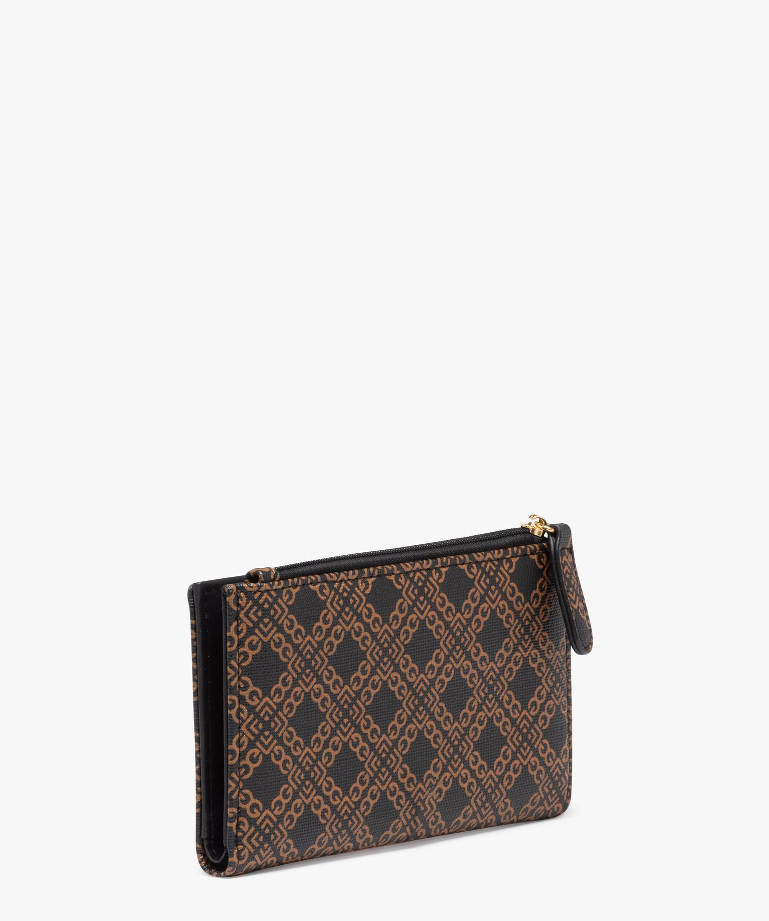 Porte-monnaie imprimé femme noir | GEMO