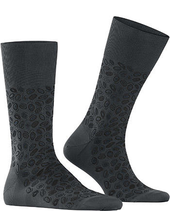 Falke, Serie Changed Light, Socken, Seide-Baumwolle, silbergrau