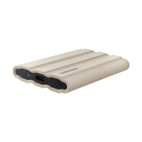 Portable SSD Festplatte T7 Shield, 2 TB, beige