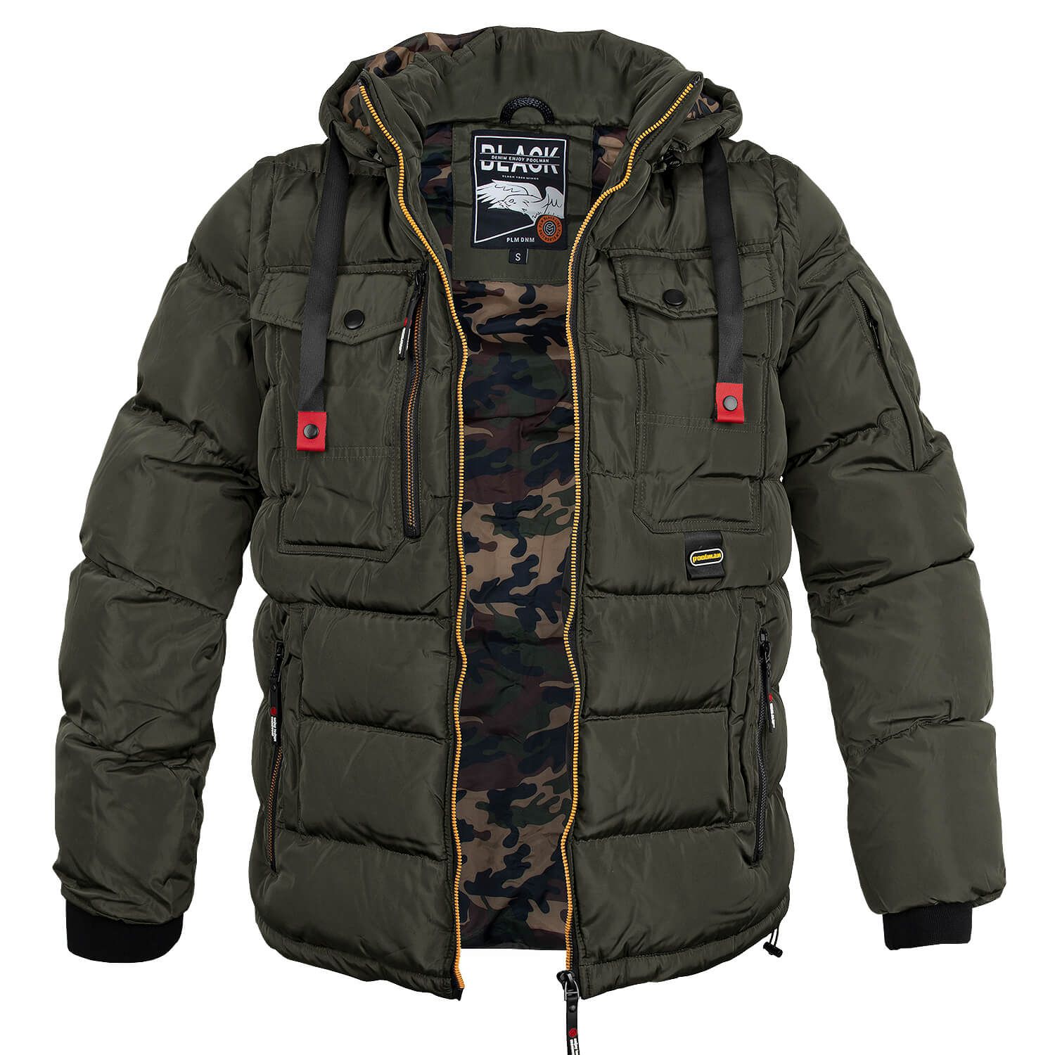 2 in 1 Winterjacke Camo Style