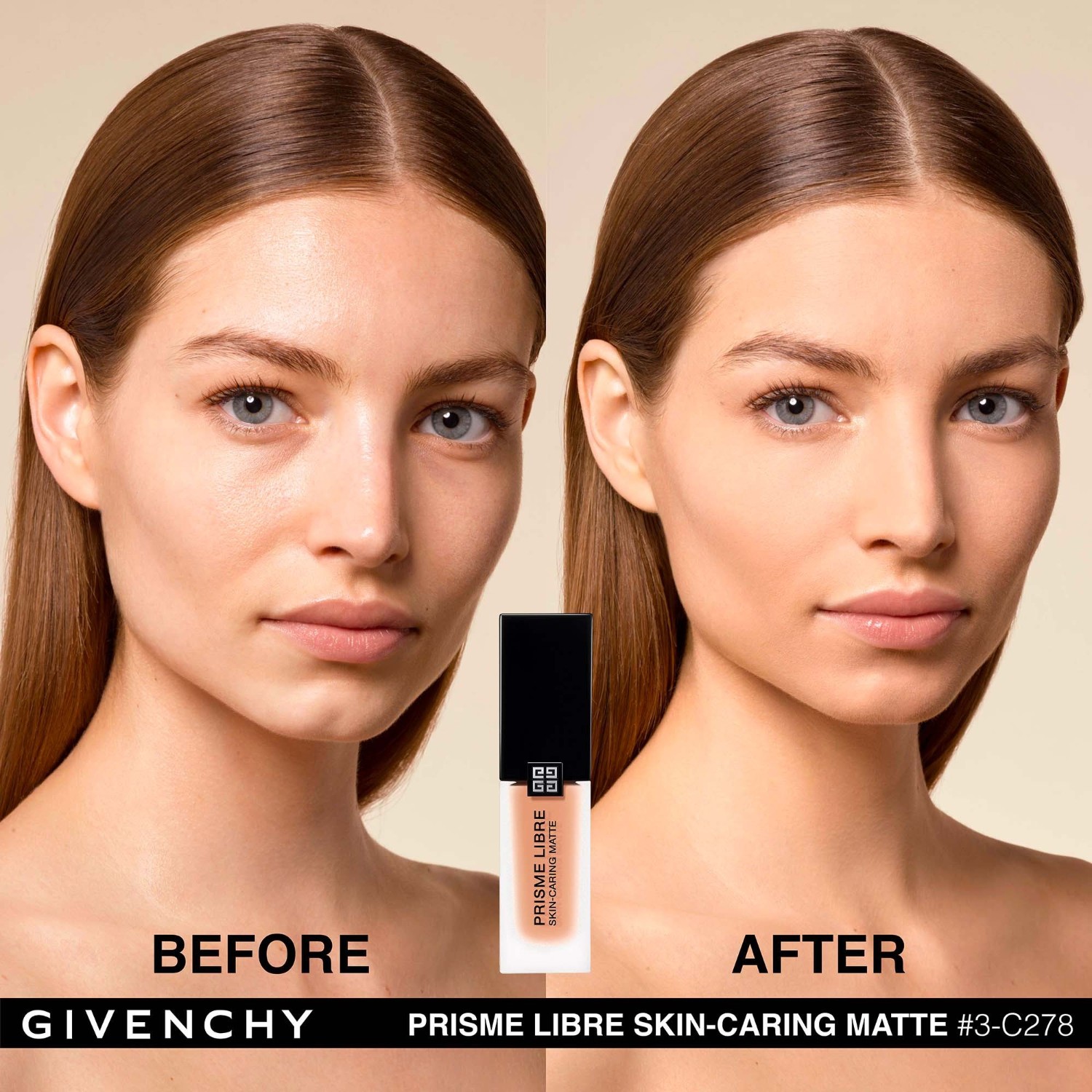Givenchy ādu kopjošs matēts krēms