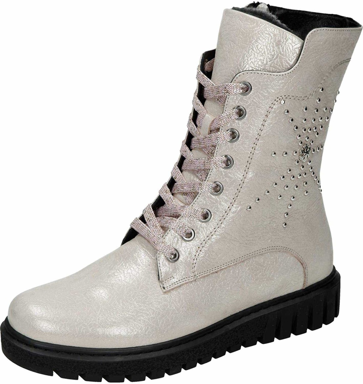 PIAZZA Stiefel silber Stiefelette