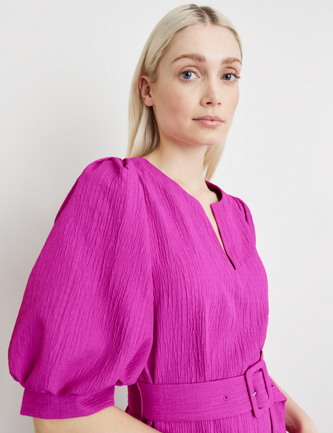 Kleid mit Ballonärmel