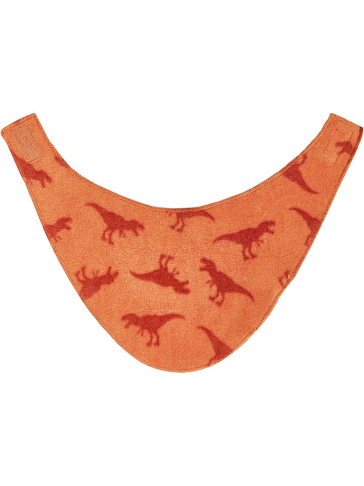 Playshoes Fleece-Dreieckstuch Dinos in Ocker günstig kaufen onesize