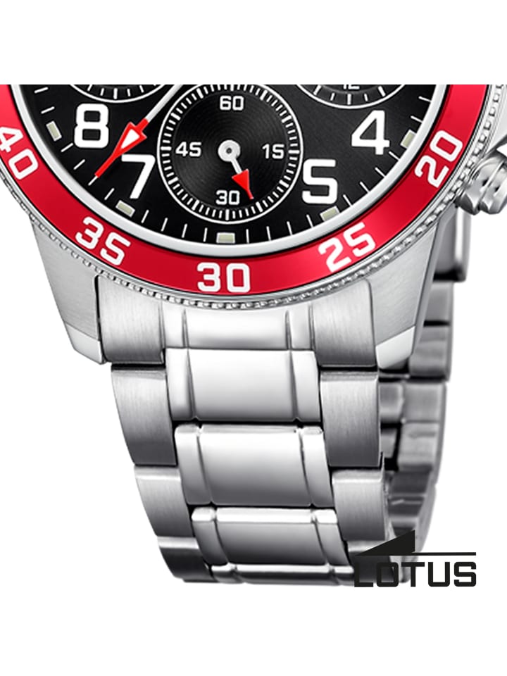Lotus Chronograph-Armbanduhr Lotus Junior silber mittel (ca. 36mm) günstig kaufen onesize