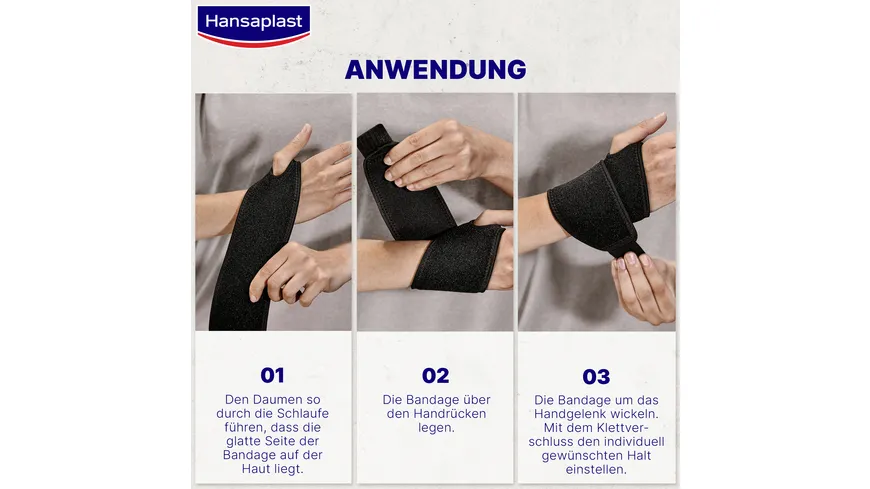 HANSAPLAST Protective Handgelenk-Bandage