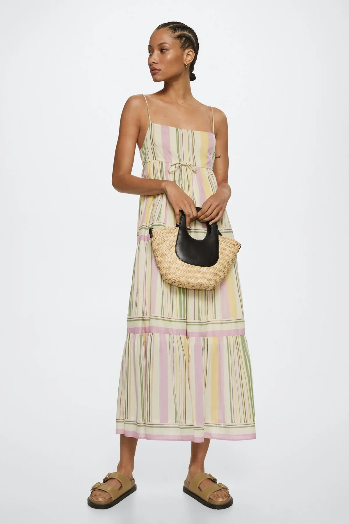 MANGO  Rosa Damenkleid 37810462