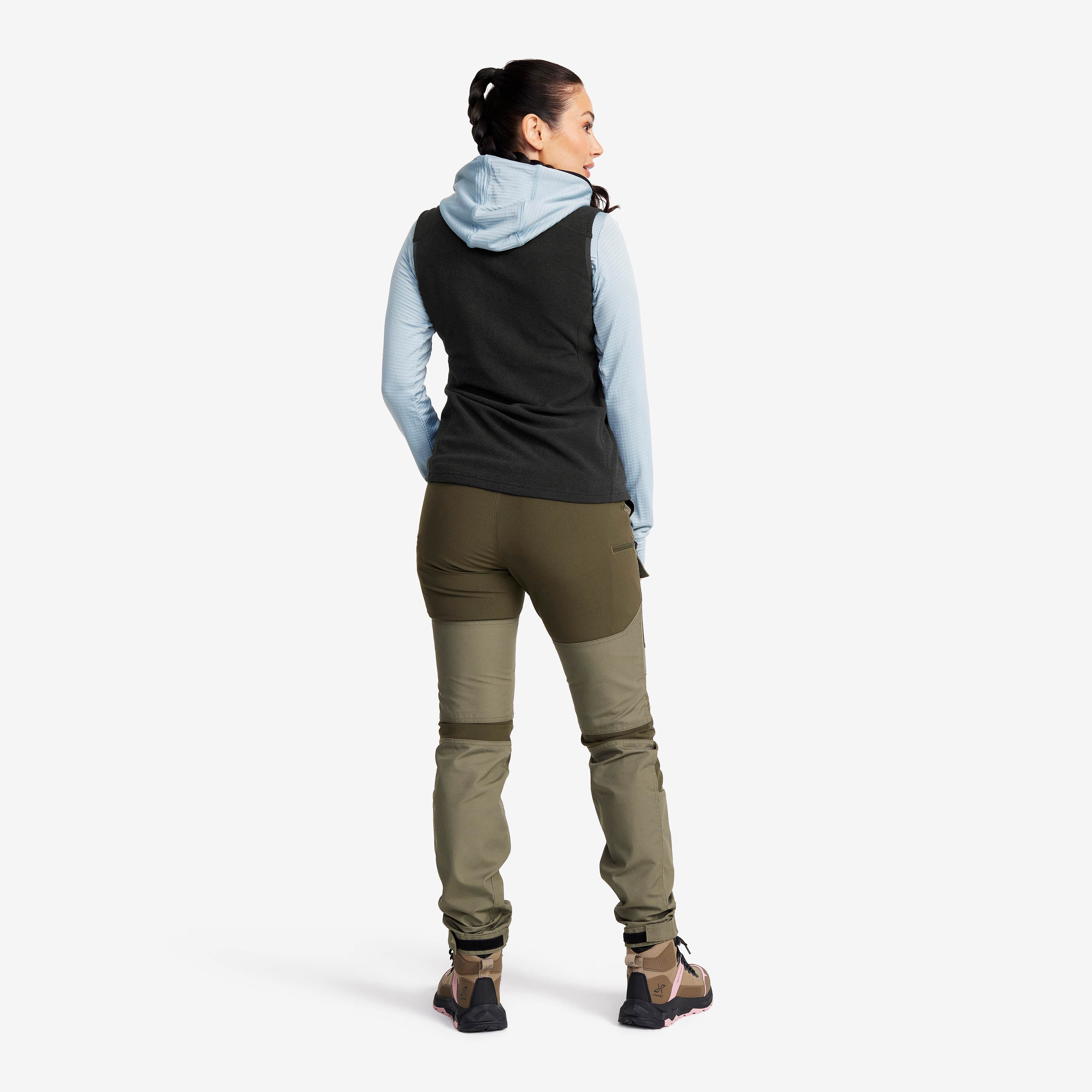 Essential Fleece Vest Femme Black
