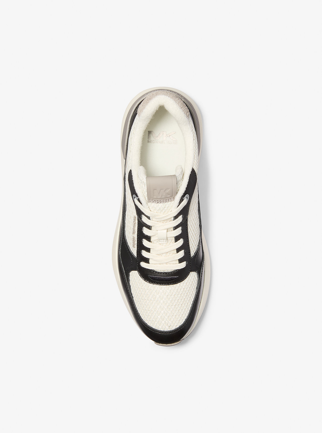 Trevor Mixed-Media Trainer – SVART KOMBO