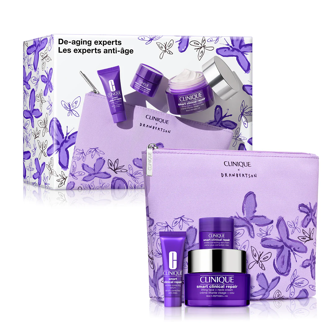EXPERȚI Smar în DE-AGING - setul perfect anti-îmbătrânire - Set Lifting, tratament de lifting facial 24 de ore, tratament de lifting pentru gât și decolteu