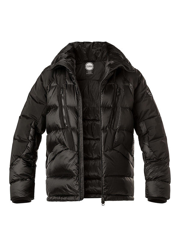 COLMAR, Daunenjacke, Mikrofaser, wasserabweisend, schwarz